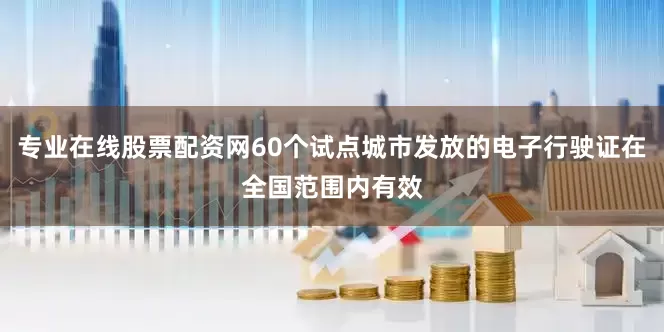 专业在线股票配资网60个试点城市发放的电子行驶证在全国范围内有效