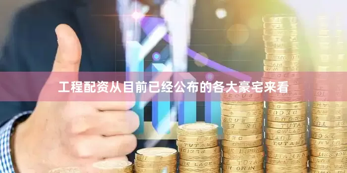 工程配资从目前已经公布的各大豪宅来看